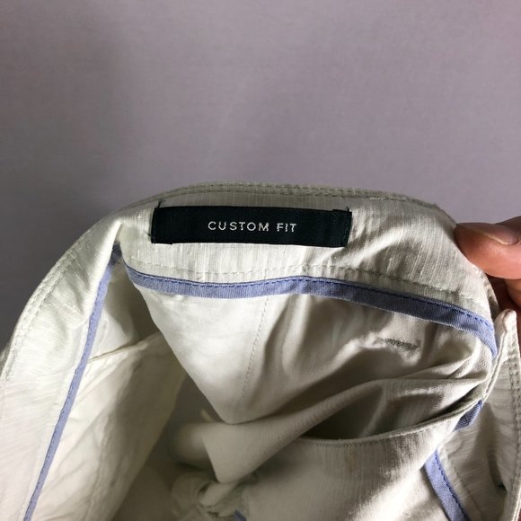 Rodd & Gunn Mens White Custom Fit Cotton Blend Shorts Size 40W - Picture 6 of 9